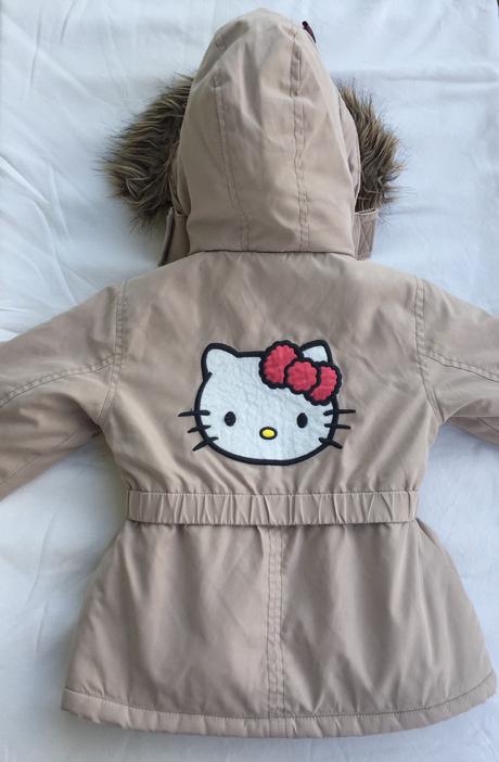 Kožušinková bunda hello kitty, sanrio,98