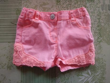 Ružové kraťasky, denim co, 86-92 cm, denim co,92