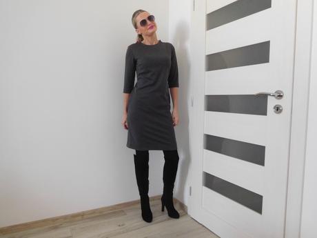 Elegantné elastické šatočky s ružovým detailom, 36, 36