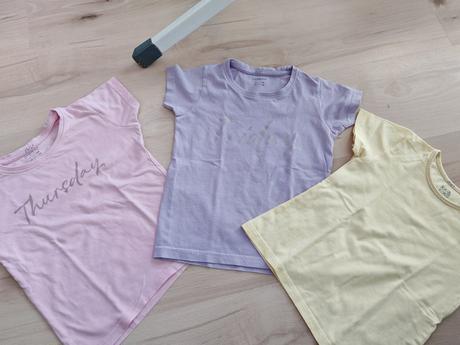 Tričká  3 ks -110/116, gate,110