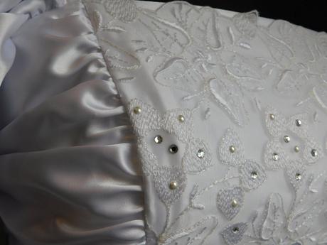 Luxusne svadobne vintage šaty, 36