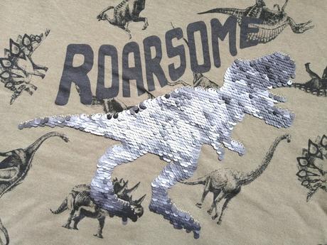 Mikina next s dinosaurami, veľ. 152, nenosená, next,152