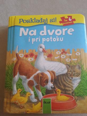 Kniha s puzzle,