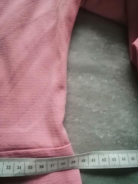 Ružové šaty ham s balón. rukávmi, v38-40, h&m,38