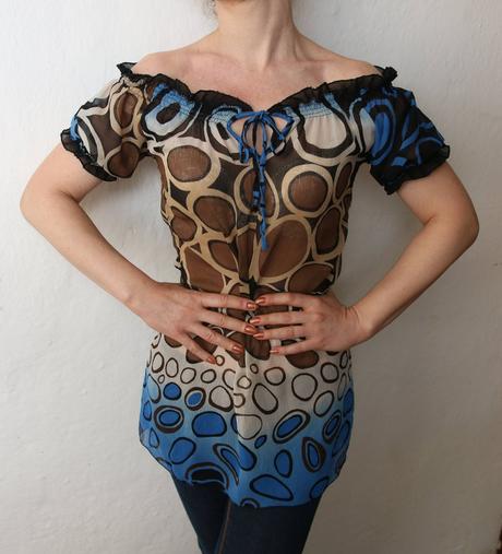 Letný top - tunika, s-36, s