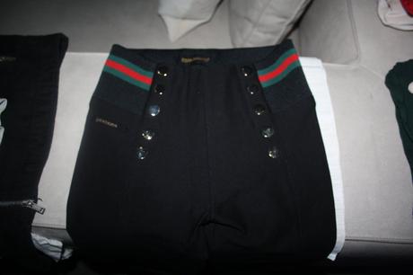 Esparanto cierne elegantne nohavice, s