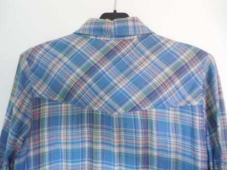 Károvaná košeľa, denim co,38