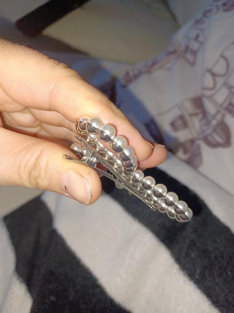 Sponka do vlasov s perlami,