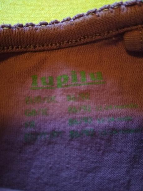 Lupilu tričko dlhý rukáv, lupilu,86