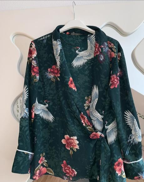 Zavinovacia blúza, zara,s