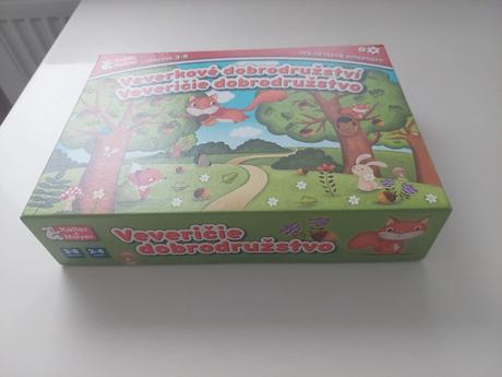 Veveričie dobrodružstvo hra pre najmenších 3-8r, 