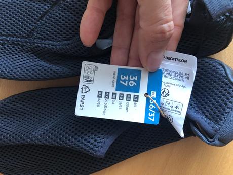 Topanky do vody, decathlon,36 / 37