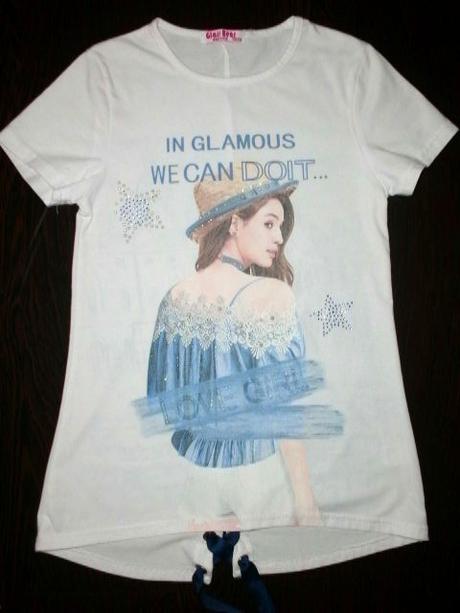 Trendy predĺžené tričko - veľ. 146/152, 146