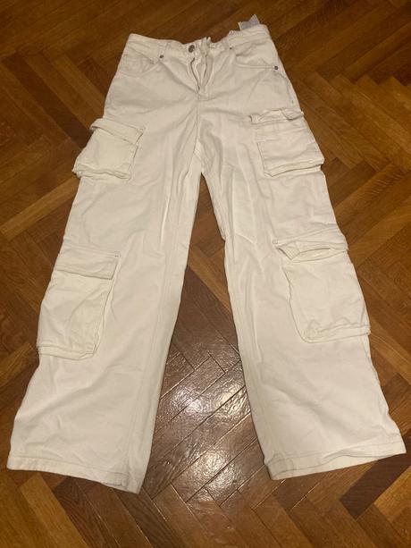 Kapsacove široké nohavice 34, pull&bear,34