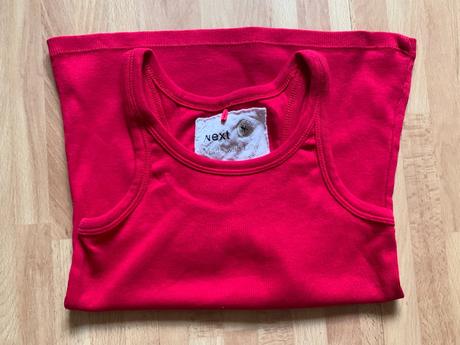 Next červené tričko, next,116