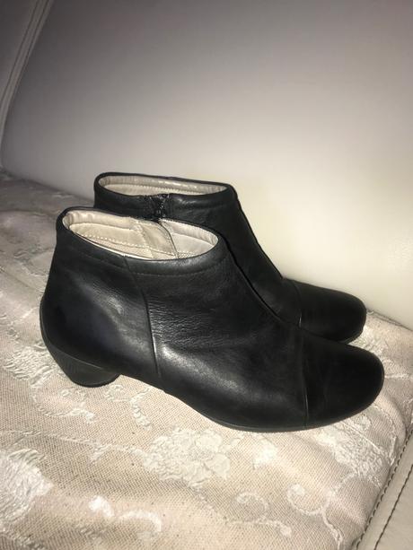 Kozene kotnikove topanky ecco, ecco,38