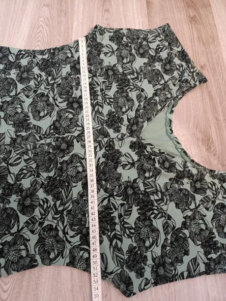 Vzorované šaty, bonprix,m