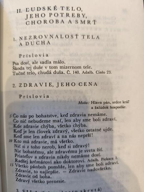 Príslovia, porekadlá,...,