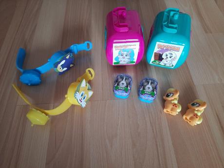 Klietky, náramky, figúrky, 