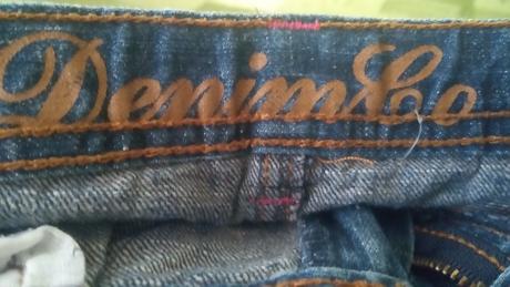 Dievčenské riflové kraťasy, 128