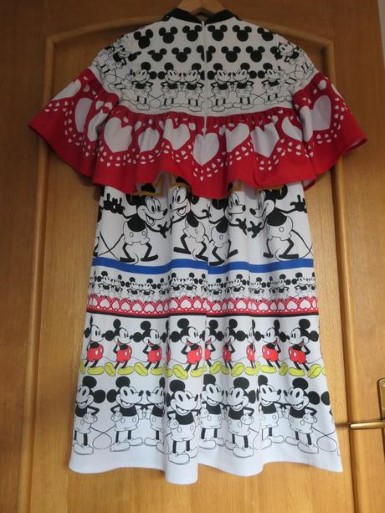 Sugarbird mickey stylove krasne saty xs/s, sugarbird,s