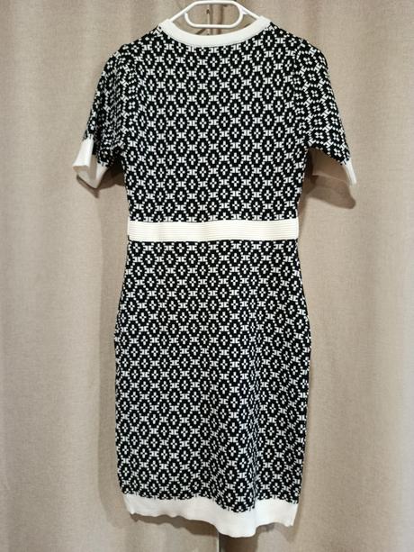 Úpletové šaty, štýl coco, veľ. s - nové, s