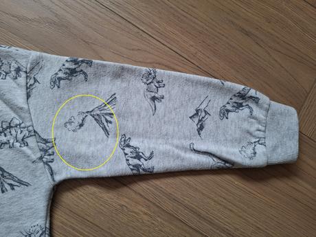 Chlapčenská mikina s dinosaurami, f&f,116