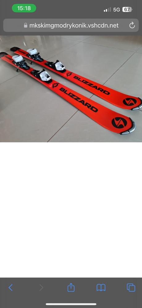 Lyže+lyžiarky, blizzard,130-139 cm