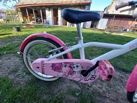 Dievčenský bicykel decathlon btwin 500 docto girl, 16