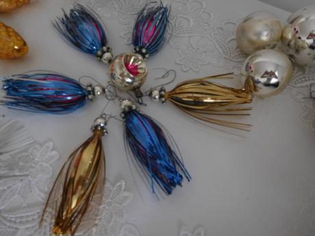 Retro vianočné ozdoby,,