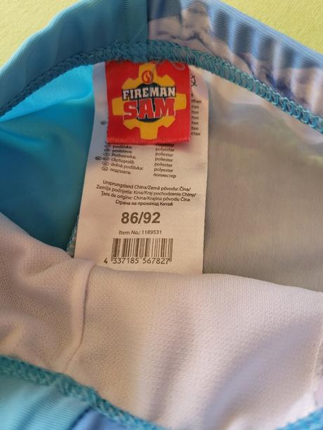 Plavky požiarnik sam, 86