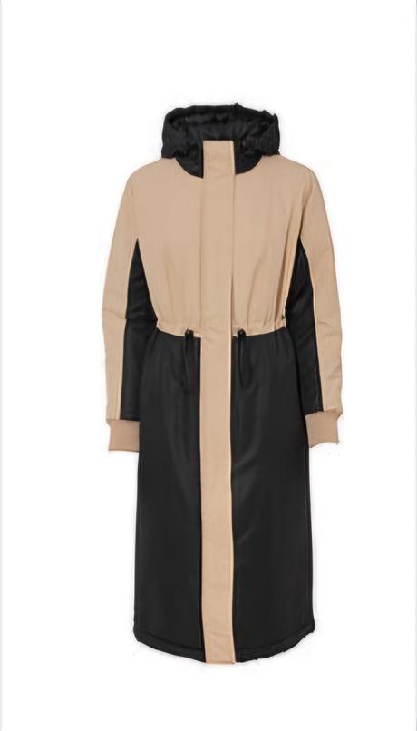 Zimný kabát,  dlhá bunda, dlhá vetrovka, bonprix,s