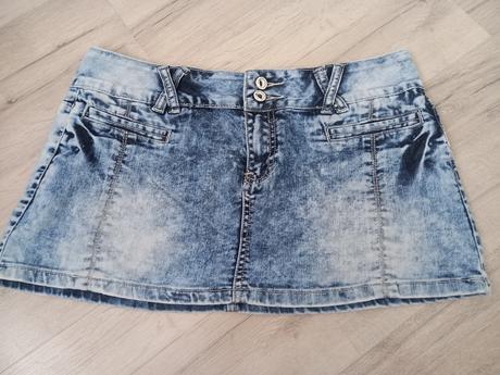 Riflová minisukňa, m