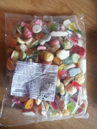 Cukríky sladký, kyslý mix,