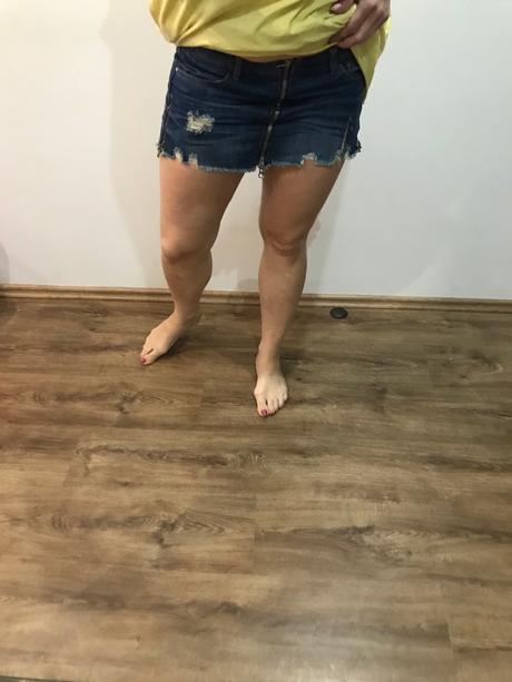 Riflova sukňa, kraťasy, new yorker,m