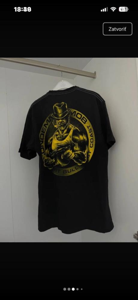 Pitbull panske tricko, m