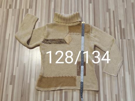Rolák -mikina128/134pleteny, 134