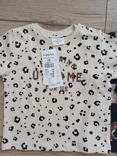 Tričká, súprava, 68–80