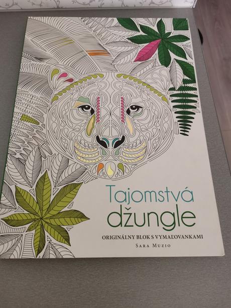 Antistress omalovanka, 