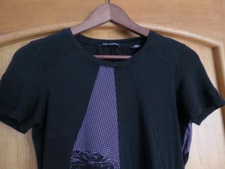 Karl lagerfeld predlzene krasne letne tricko m, m