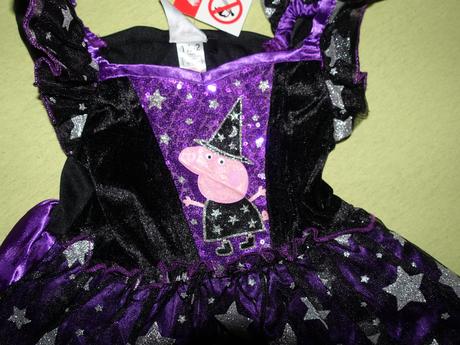 Novy kostym na halloween s peppou pig od george,