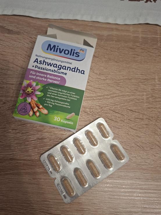 Mivolis Kapsuly Ašvagandha + mučenka, 30 ks
