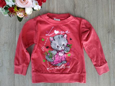 Roztomilé tričko s mačičkou, veľk. 80, 80