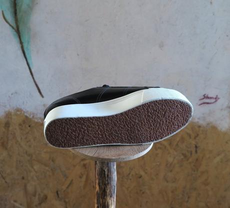 Dámske kožené tenisky superga na platforme v laku, 40