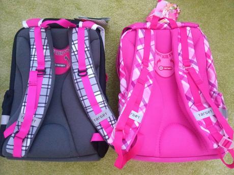 Nová školská taška zn. target s visačkami, 