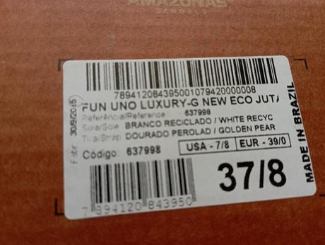 Sandále amazonas, 37