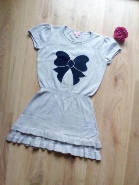 Šaty s mašľou, ovs,128