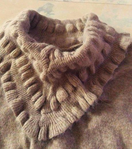 Dlhší pulóvrik - angora, m