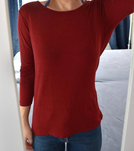 Bikbok top s holym chrbtom a zipsom xs s pc 30, xs