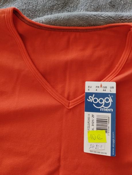 Tričko s visačkou-sloggi, l